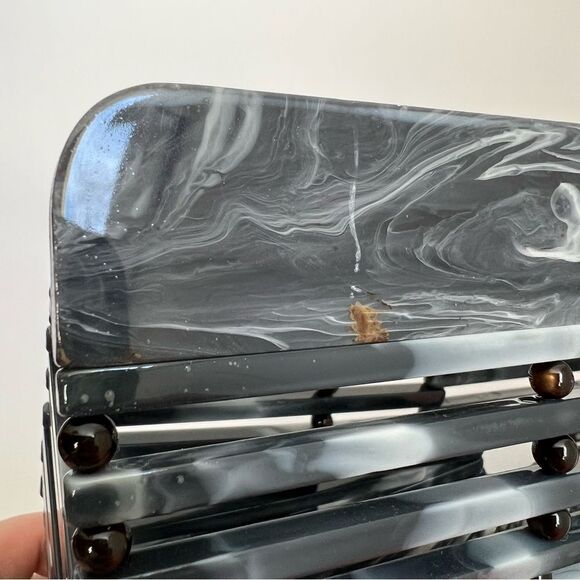 Half Moon Resin Handbag NWT - Picture 9 of 9